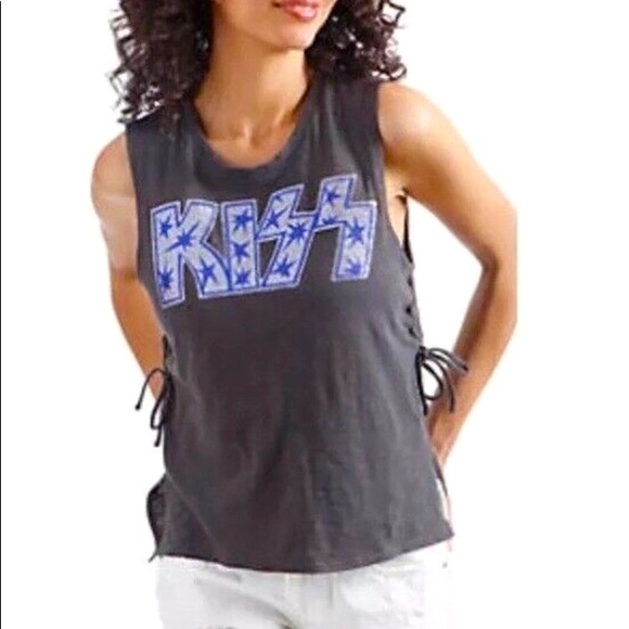 Lucky Brand Tops - KISS Band